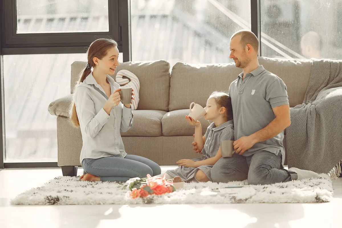 Famille heureuse